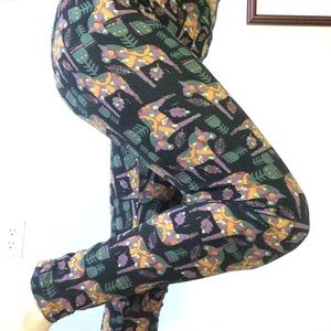 Lularoe Horse One Size leggings horses